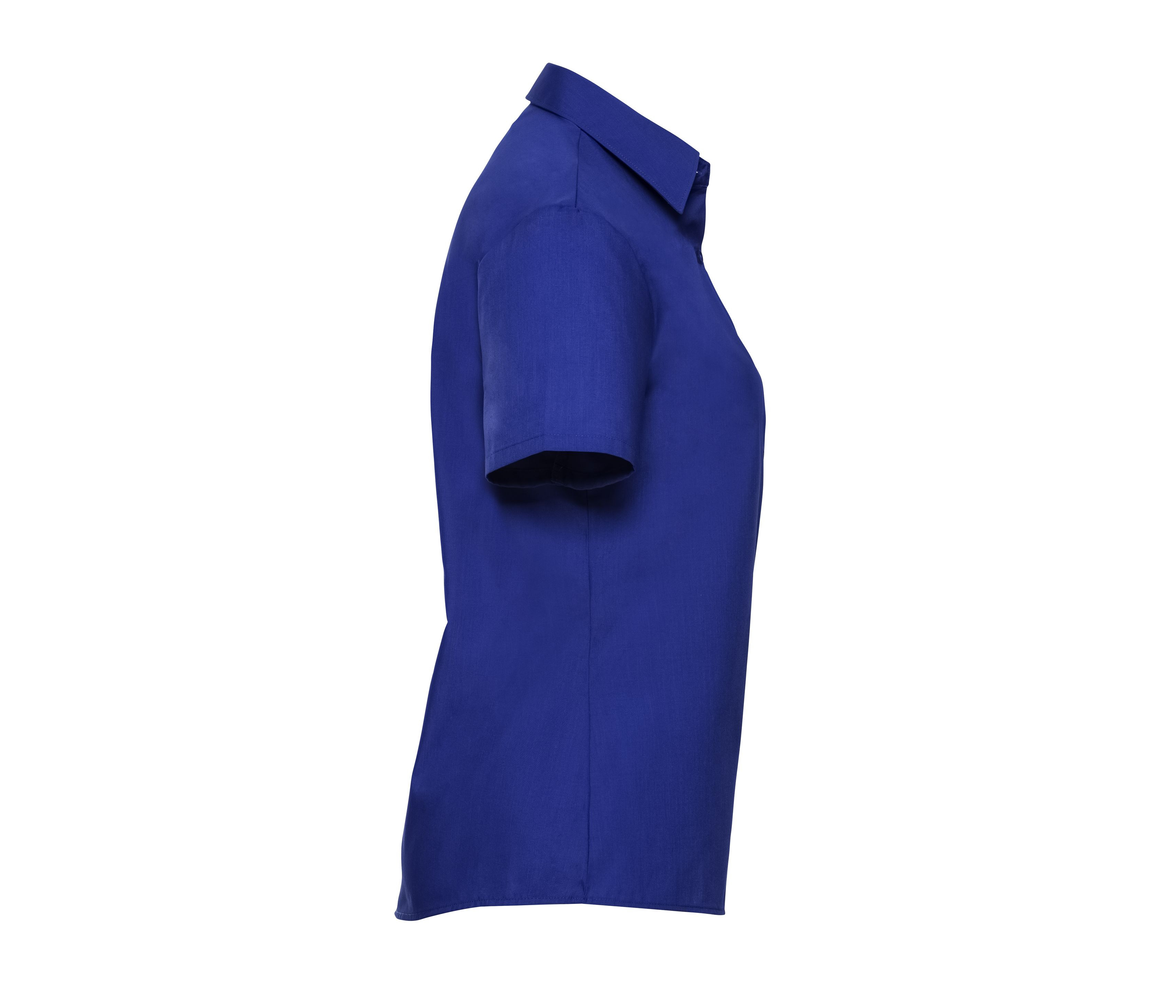 LADIES' SHORT SLEEVE CLASSIC POLYCOTTON POPLIN SHIRT