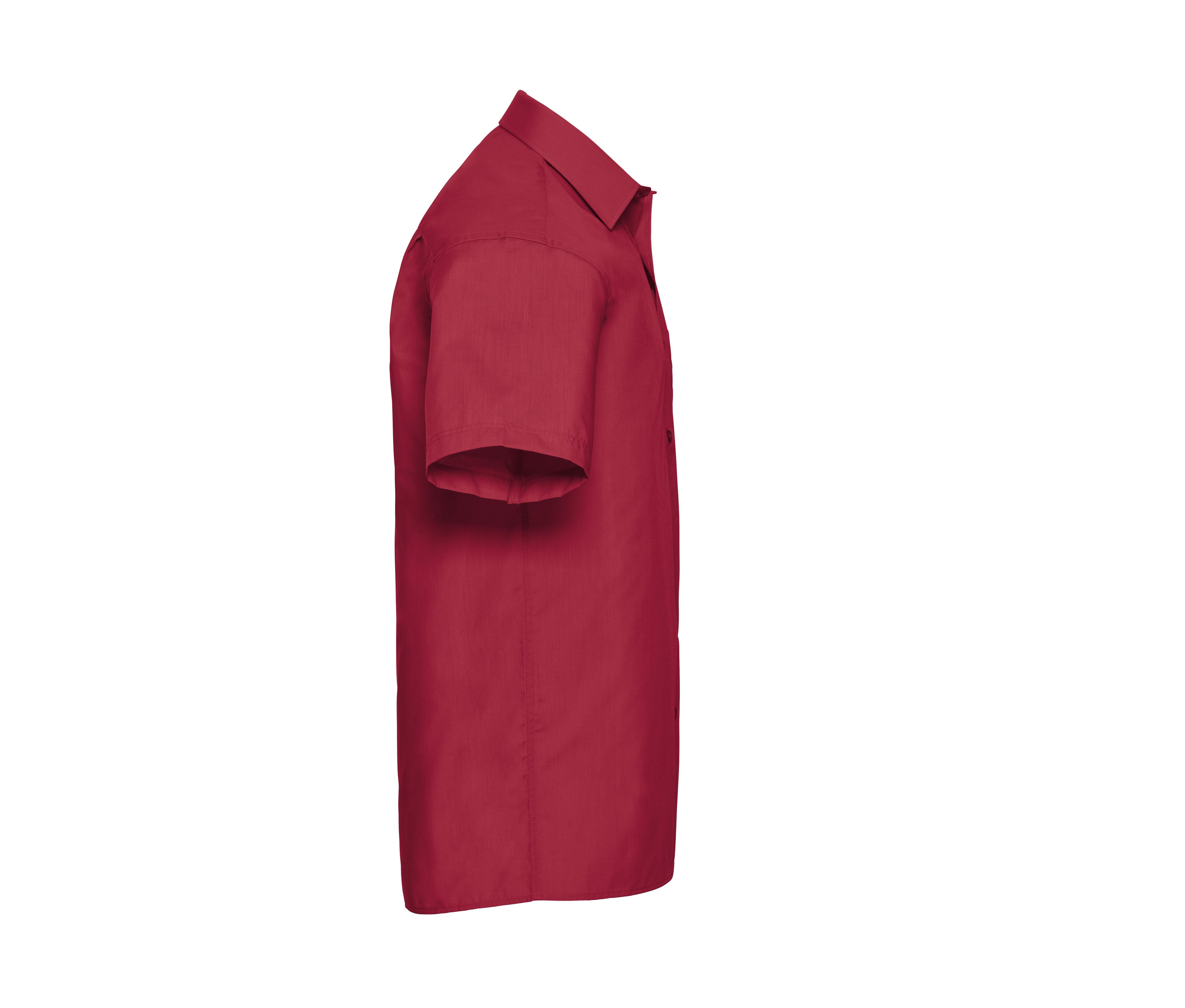 MEN'S SHORT SLEEVE CLASSIC POLYCOTTON POPLIN SHIRT