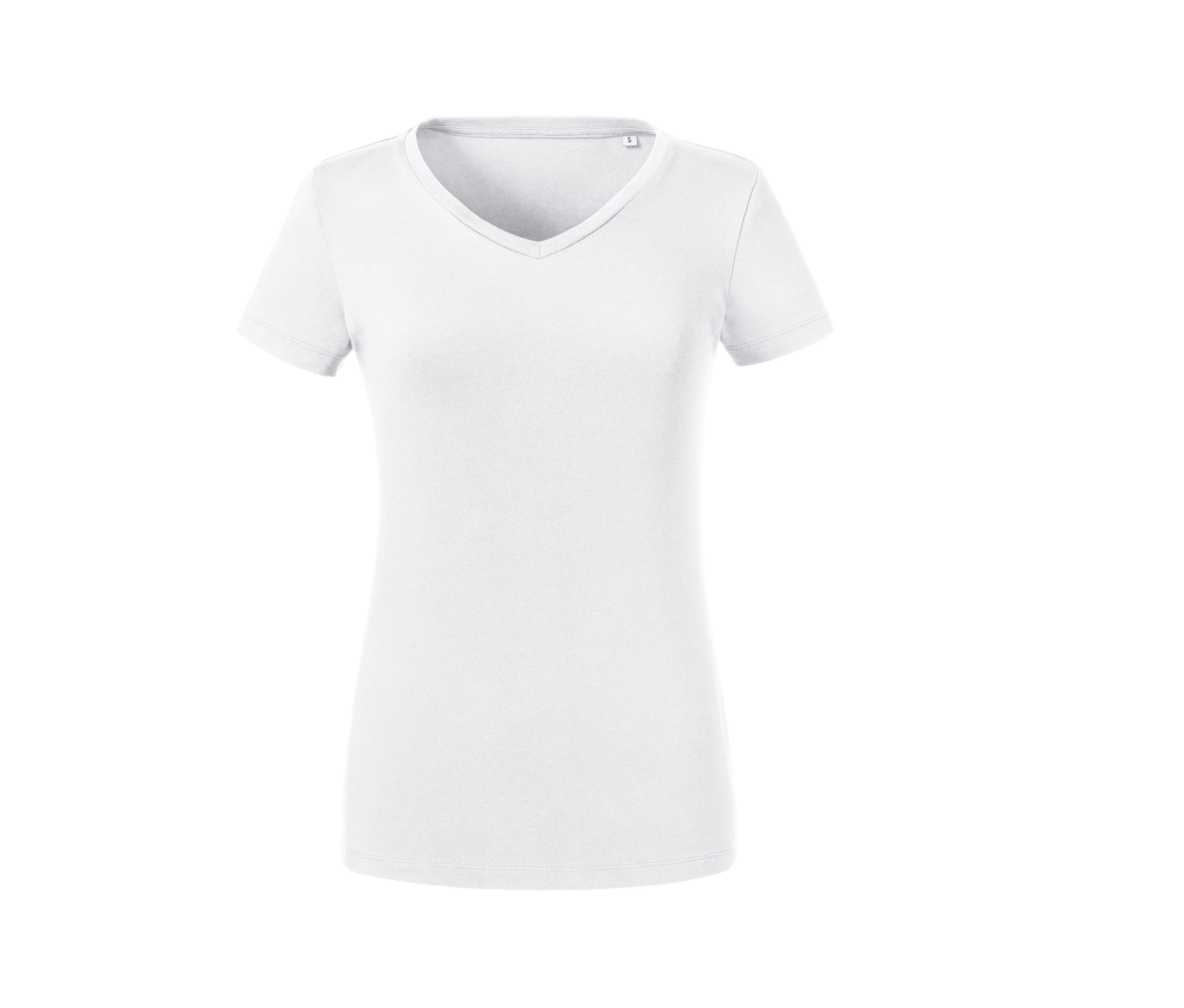 LADIES' PURE ORGANIC V-NECK